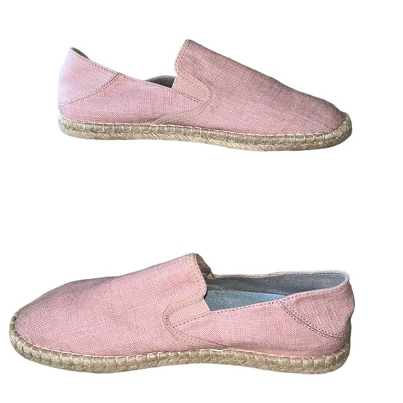 OluKai Kaula Pa’a Kapa Pink Rose Sea Salt Linen Espadrilles - 9 - Picture 5 of 16